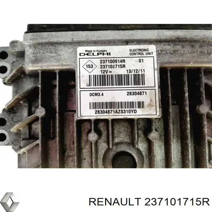 ЭБУ двигателем Renault (RVI) 237101715R цена, от 45.38 USD