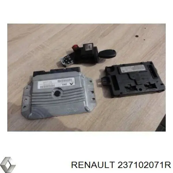 237102071R Renault (RVI) módulo de direção (centralina eletrônica de motor)
