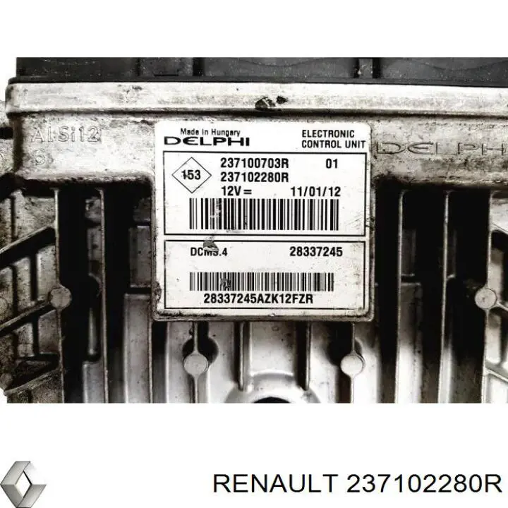 237102280R Renault (RVI) Мозги двигателя