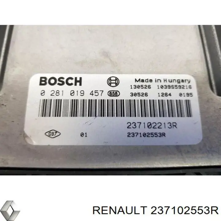 ЭБУ двигателем Renault (RVI) 237102553R цена, от 404.88 USD