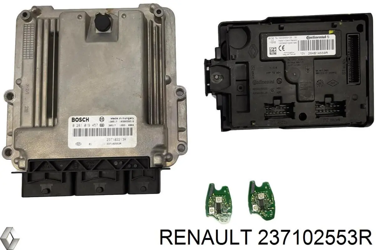 Купить 237102553R Renault (RVI) Электронный блок управления двигателем