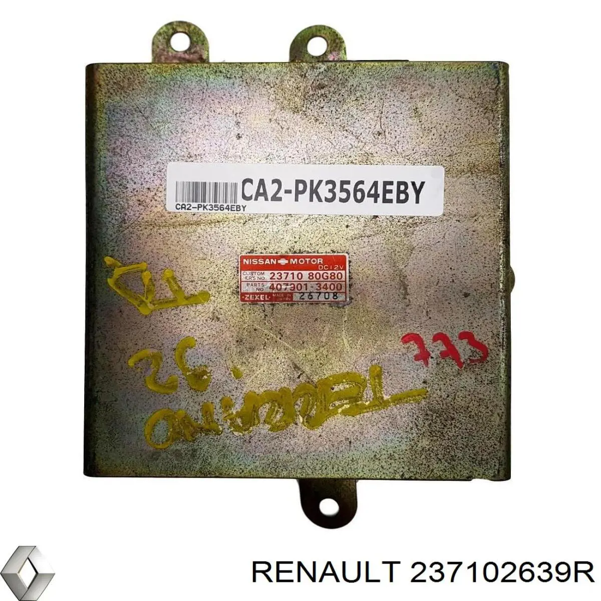Блок управления двигателем 237102639R Renault (RVI)