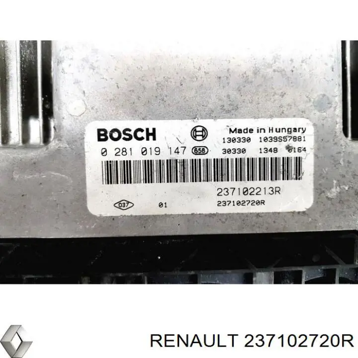 ЭБУ двигателем Renault (RVI) 237102720R цена, от 45.61 USD