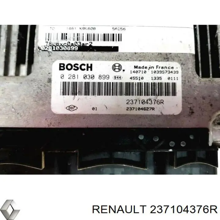 237104376R Renault (RVI) Мозги двигателя