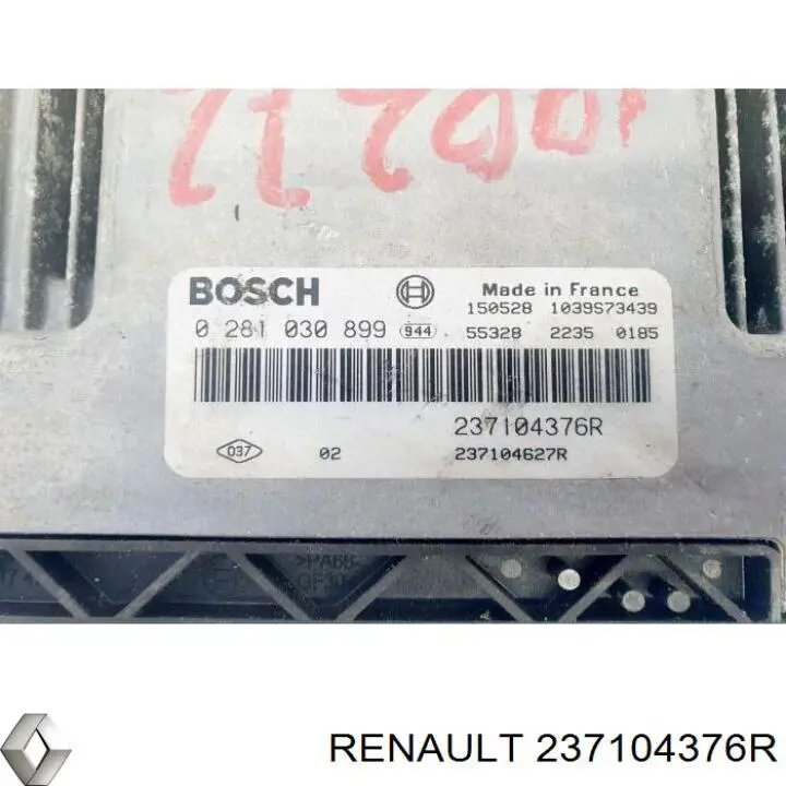 ЭБУ двигателем Renault (RVI) 237104376R цена, от 42.28 USD