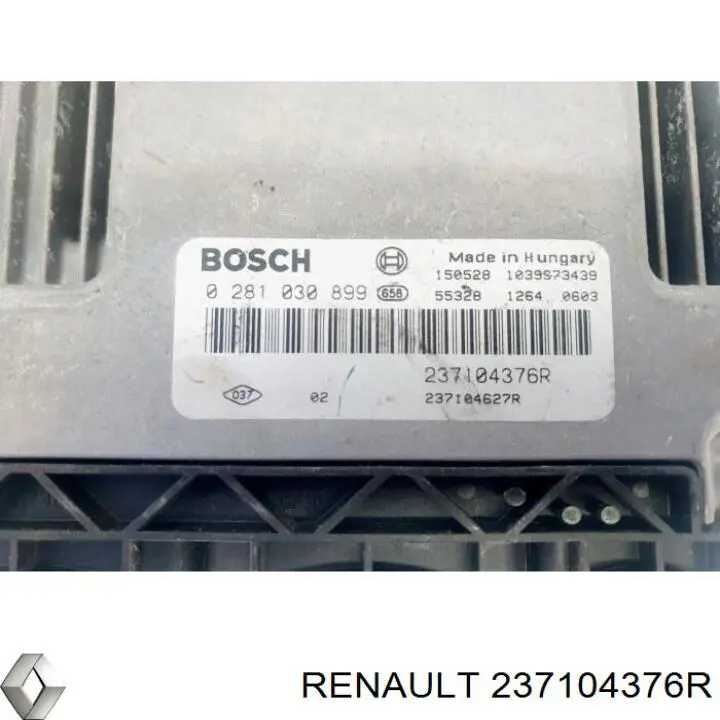 Блок управления двигателем 237104376R Renault (RVI)