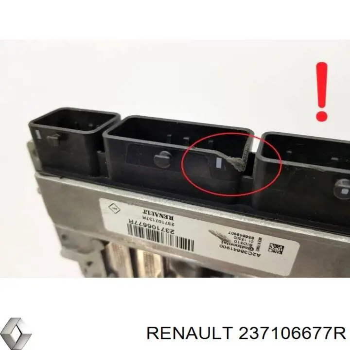 Купить 237106677R Renault (RVI) Электронный блок управления двигателем