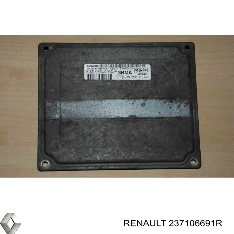 Блок управления двигателем 237106691R Renault (RVI)