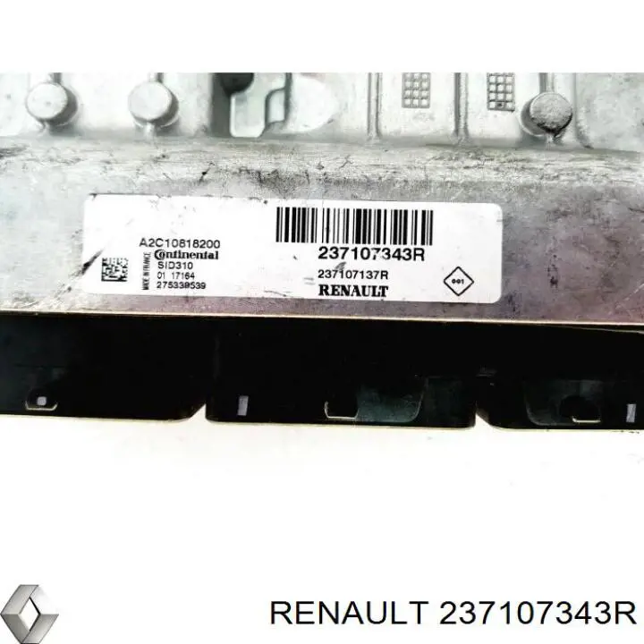 237107343R Renault (RVI) Мозги двигателя