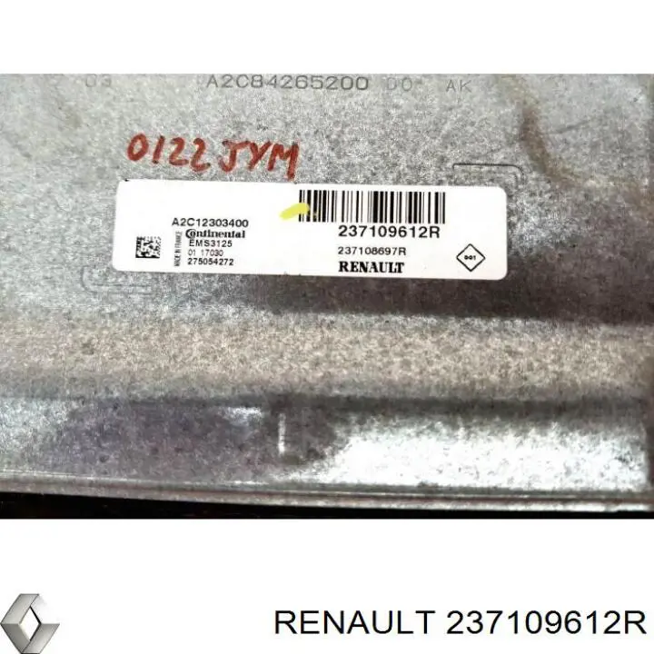 ЭБУ двигателем Renault (RVI) 237109612R цена, от  USD