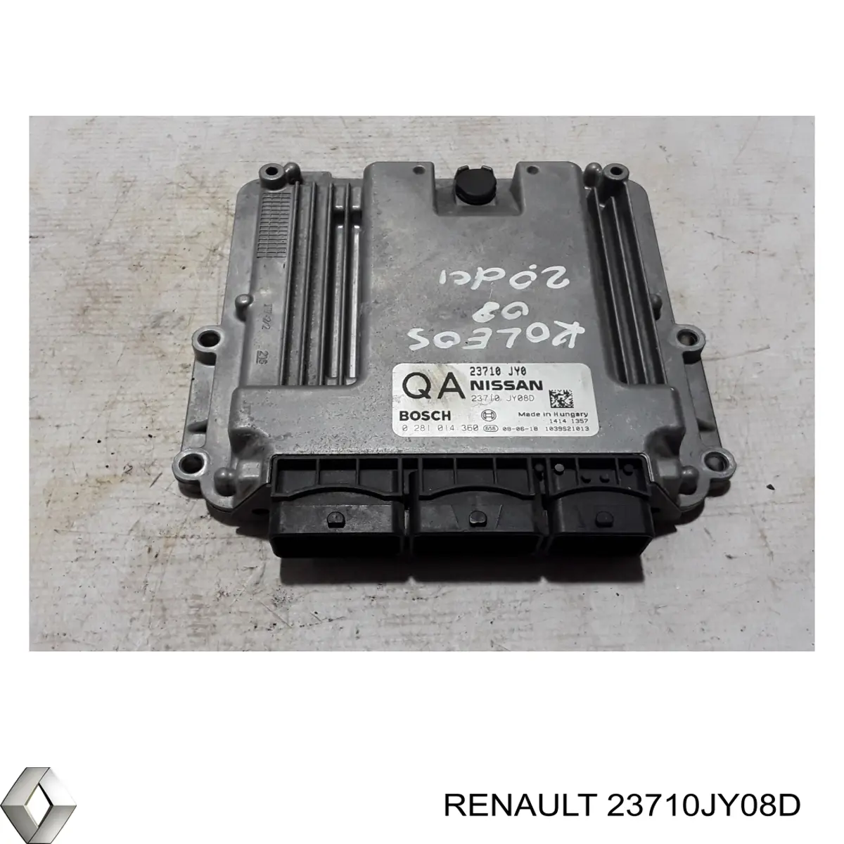 Купить 23710JY08D Renault (RVI) Электронный блок управления двигателем