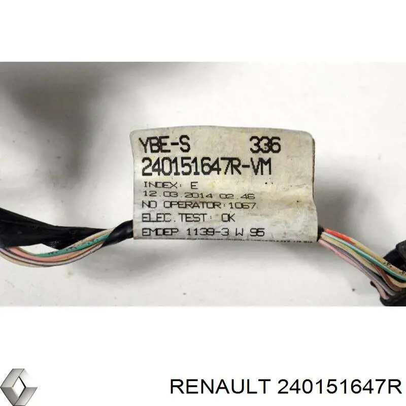  Renault (RVI) 240151647R цена, от 21.14 USD