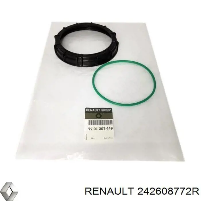 Прокладка на дроссельную заслонку Рено Сценик GRAND IV