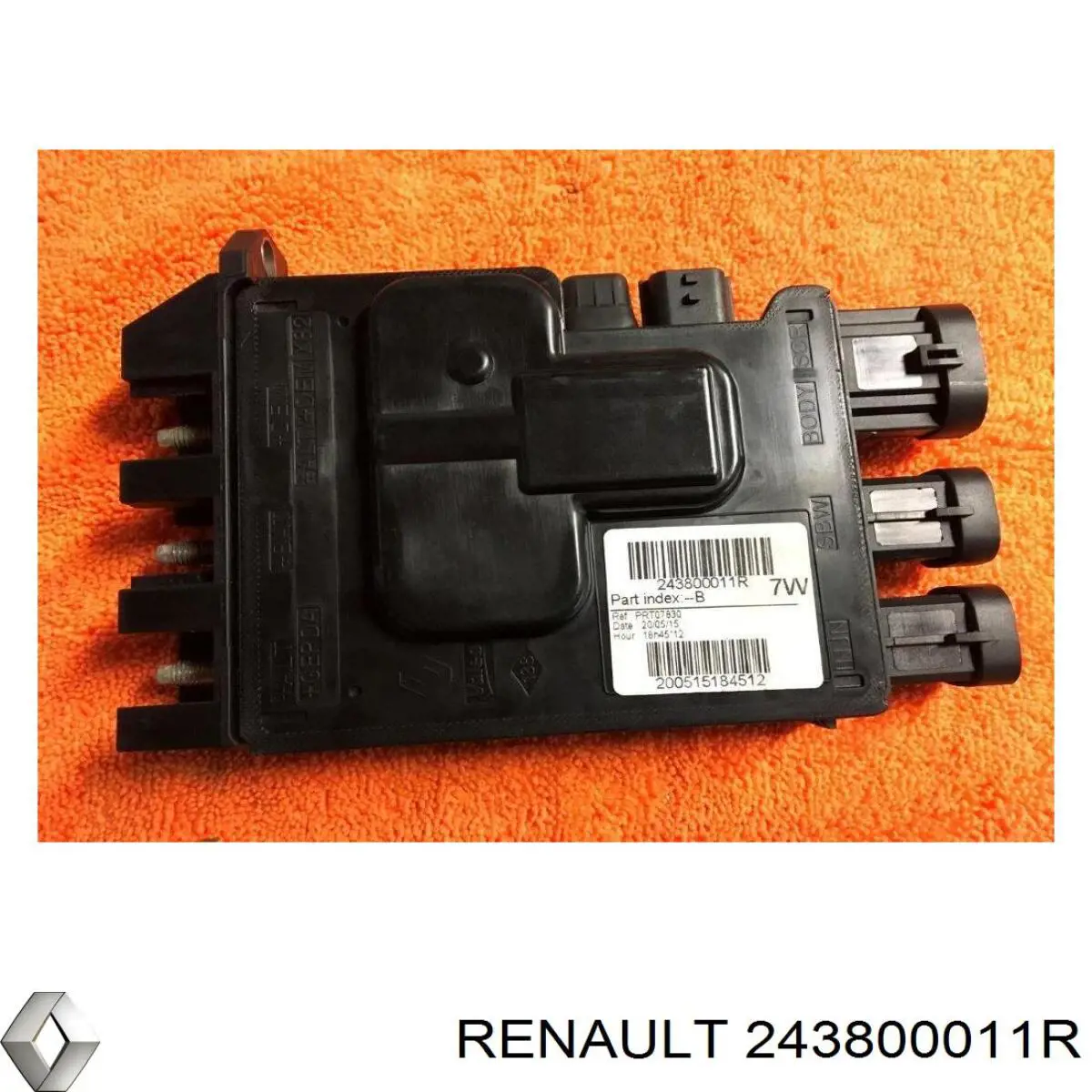 Модуль (ЭБУ) управления АКБ 243800011R Renault (RVI)