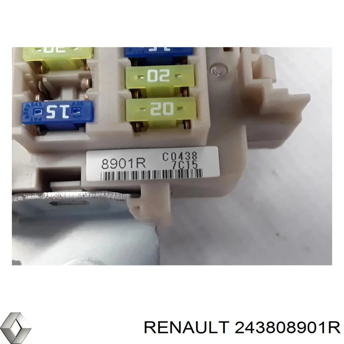 Купить 243808901R Renault (RVI) Монжатный блок реле