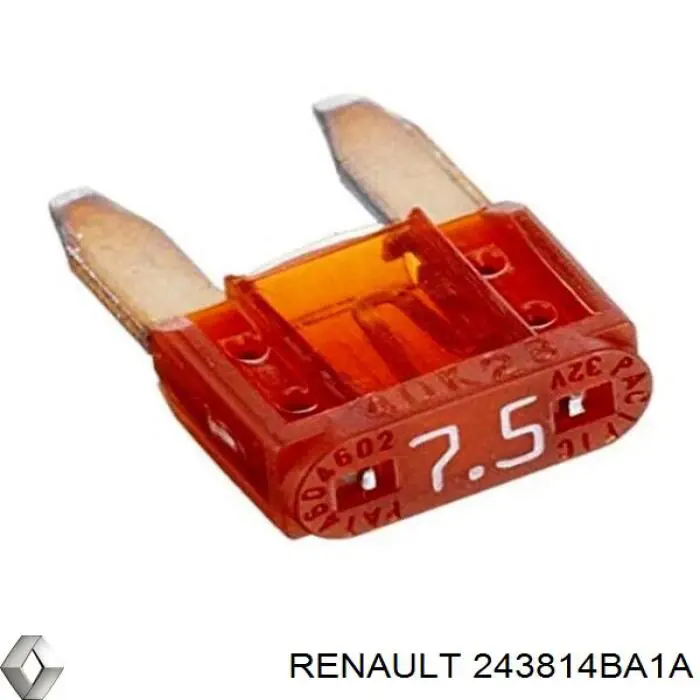 243814BA1A Renault (RVI) корпус блока предохранителей