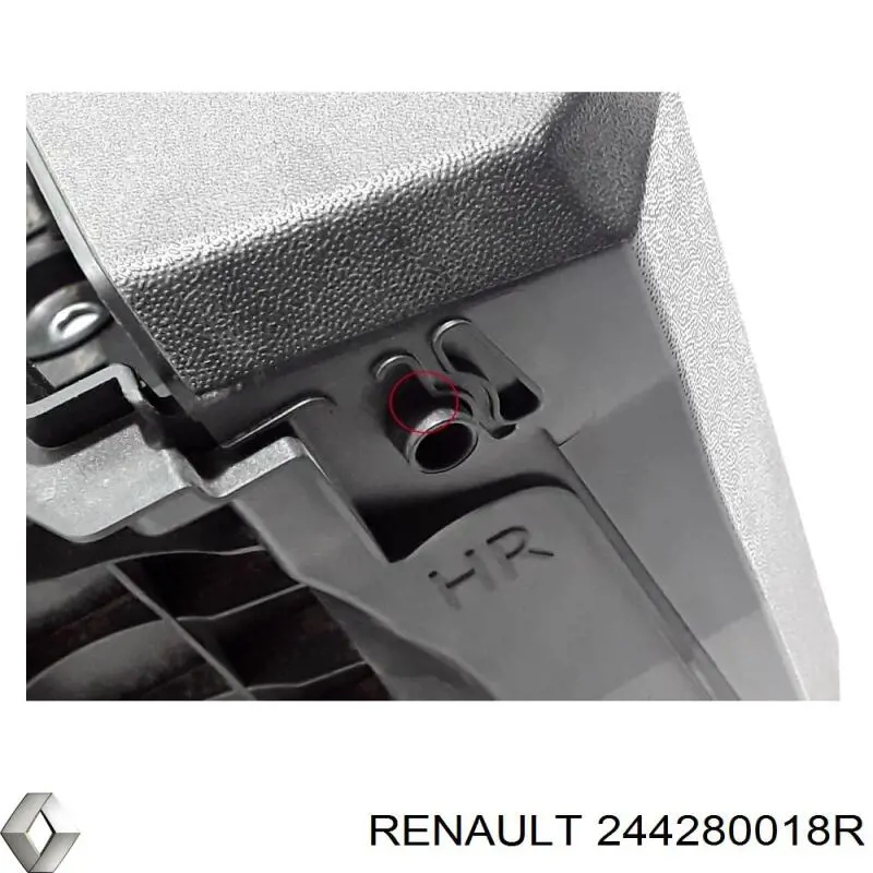 Полка под аккумулятор 244280018R Renault (RVI)