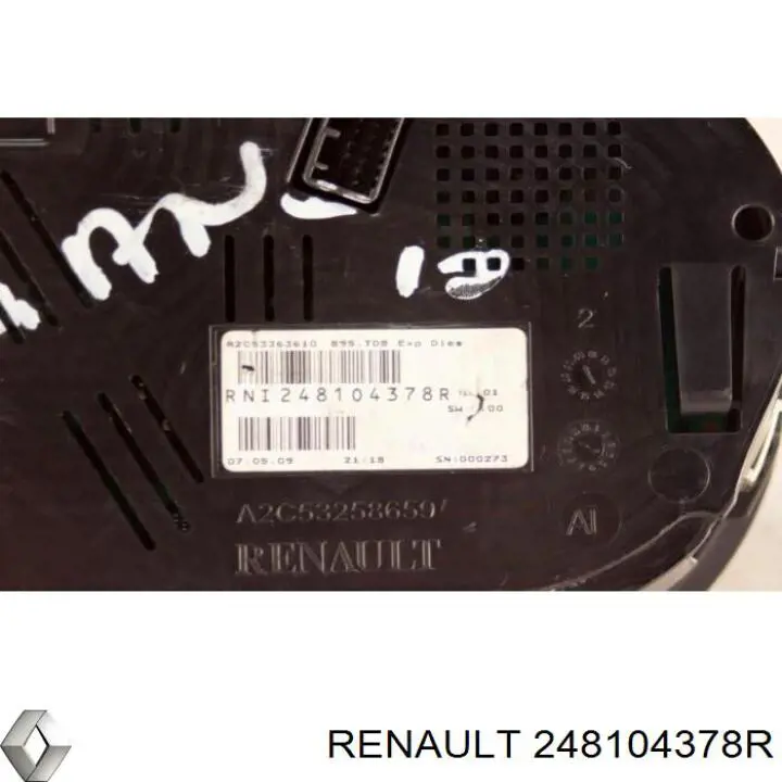 Приборная доска (щиток приборов) Renault (RVI) 248104378R цена, от 25.37 USD