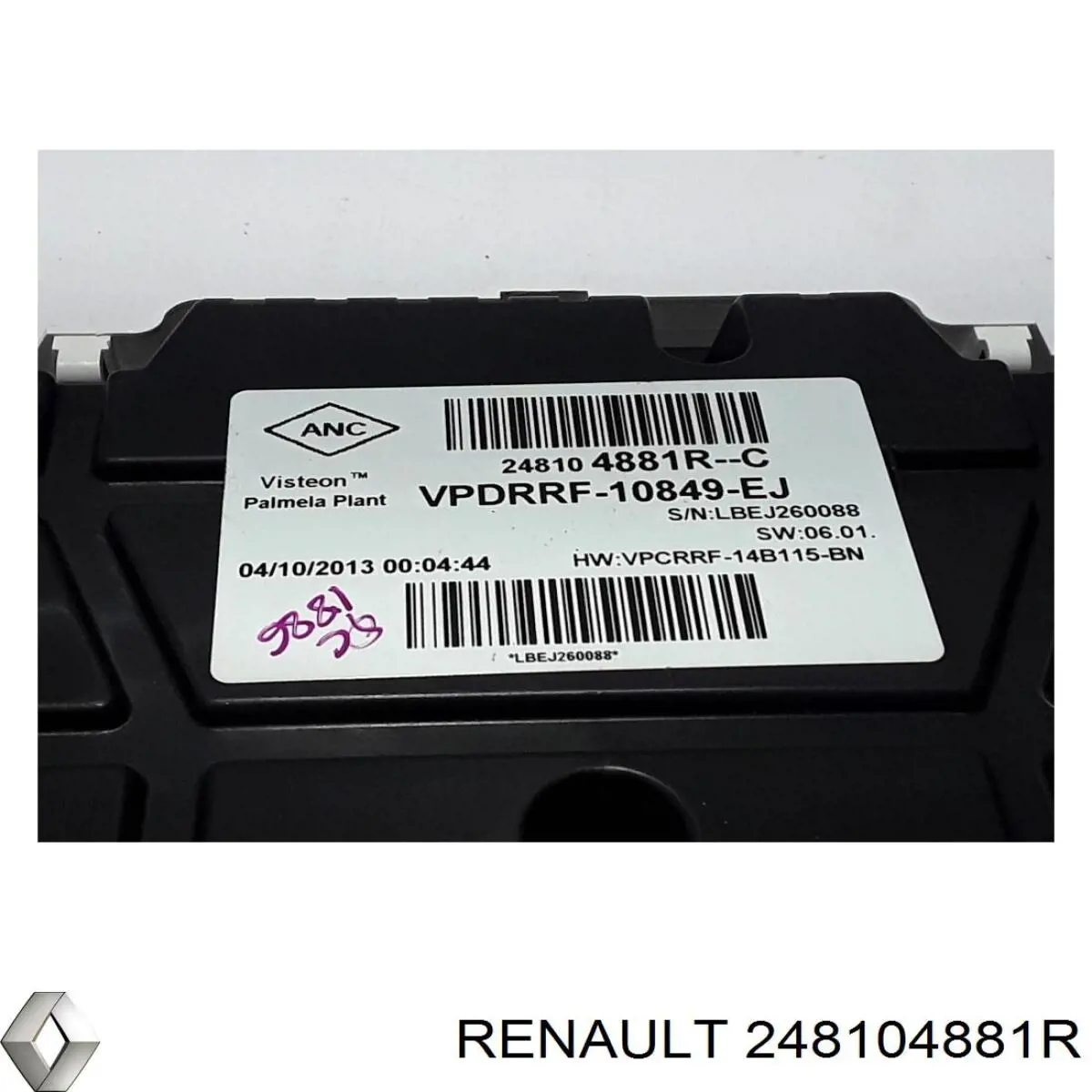 248104881R Renault (RVI) Щиток приборов