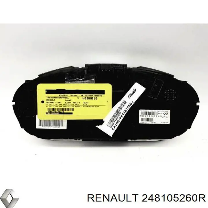 Приборная доска (щиток приборов) Renault (RVI) 248105260R цена, от 38.01 USD