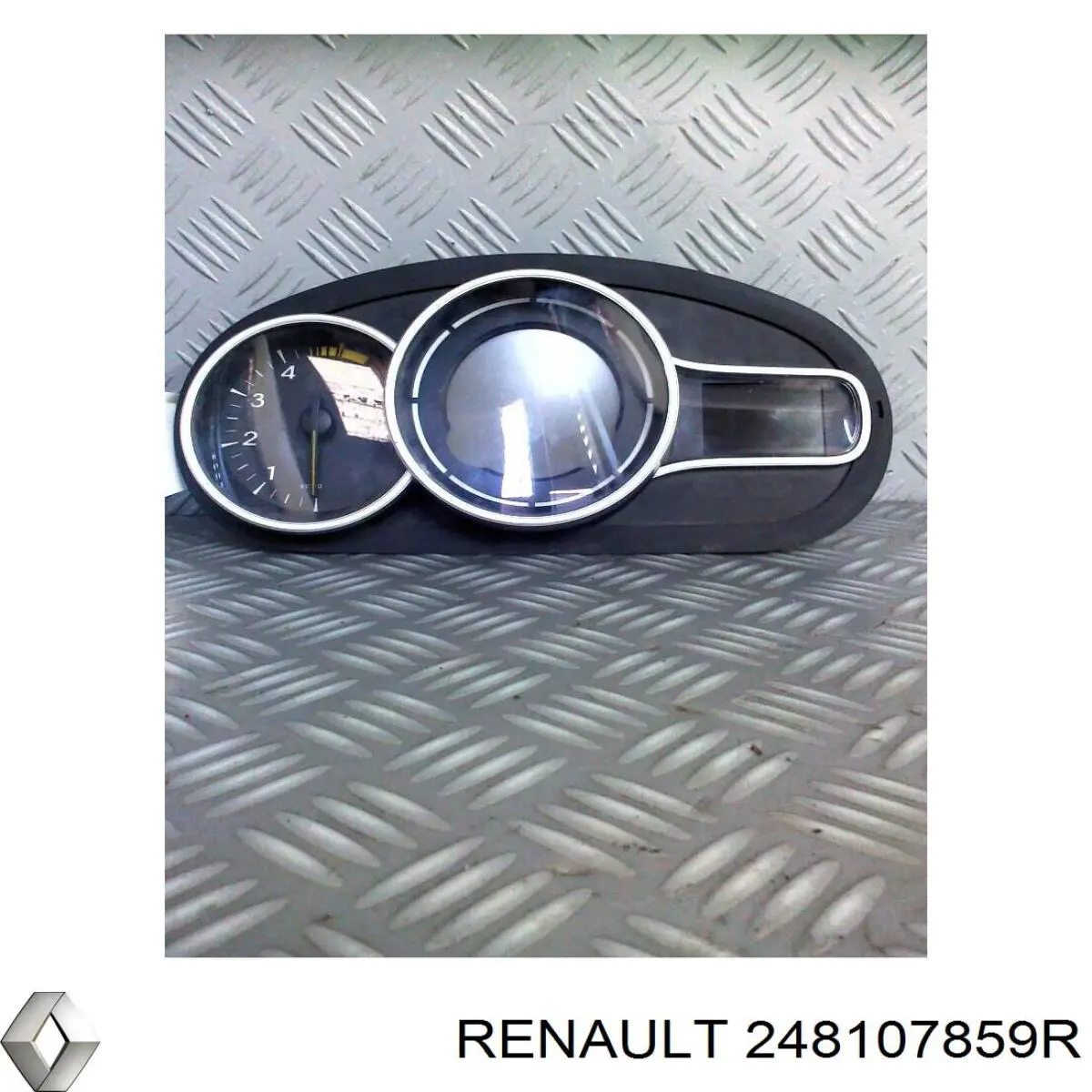 248107859R Renault (RVI) painel de instrumentos (quadro de instrumentos)