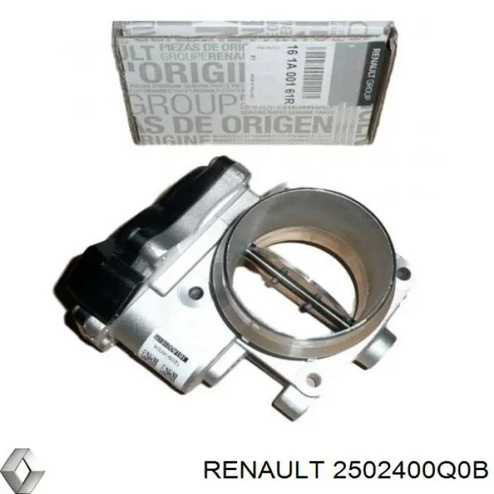 Дроссельная заслонка 2502400Q0B Renault (RVI)