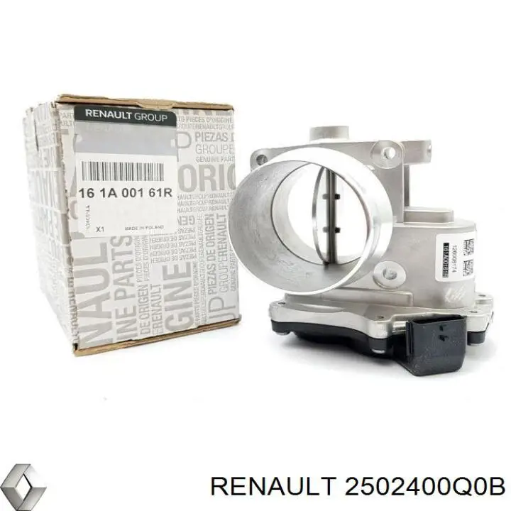 Дроссельная заслонка в сборе Renault (RVI) 2502400Q0B цена, от 248.03 USD