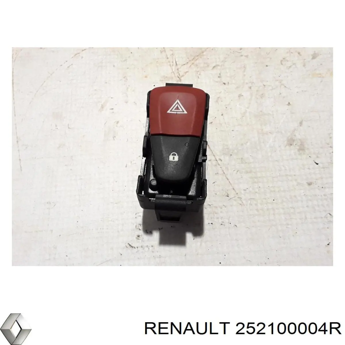 Купить 252100004R Renault (RVI) Кнопка включения аварийной сигнализации