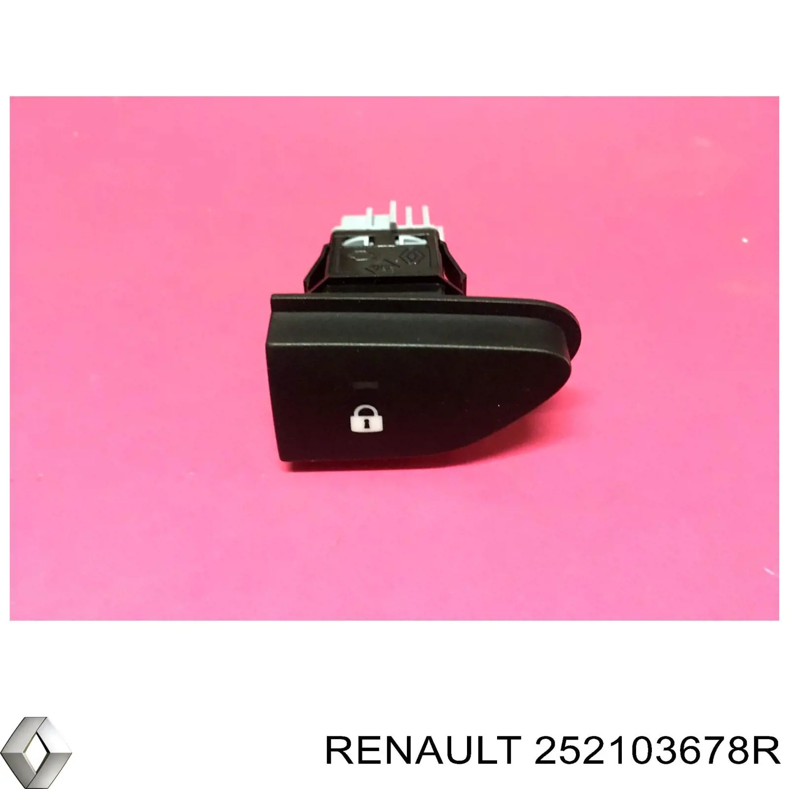 Кнопка блокировки дверей Renault (RVI) 252103678R цена, от 5.00 USD