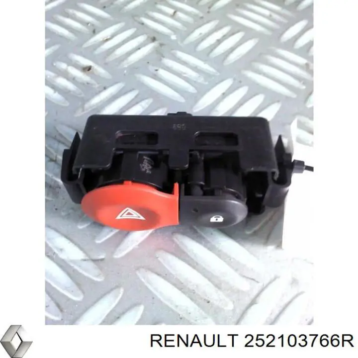 Кнопка включения аварийного сигнала RENAULT 252103766R