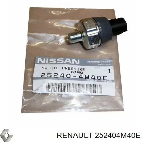 252404M40E Renault (RVI) датчик давления масла