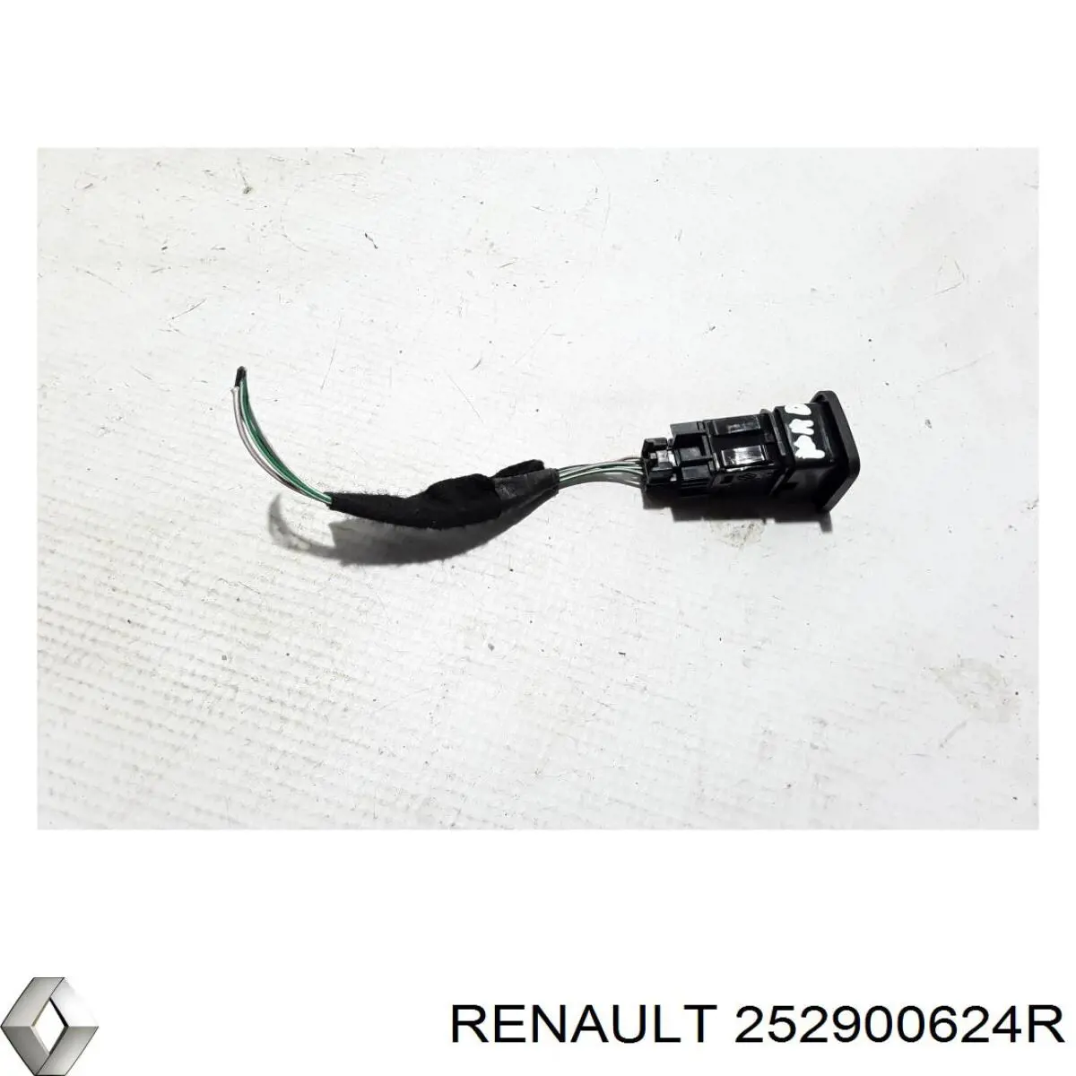 Купить 252900624R Renault (RVI) Кнопка включения аварийной сигнализации