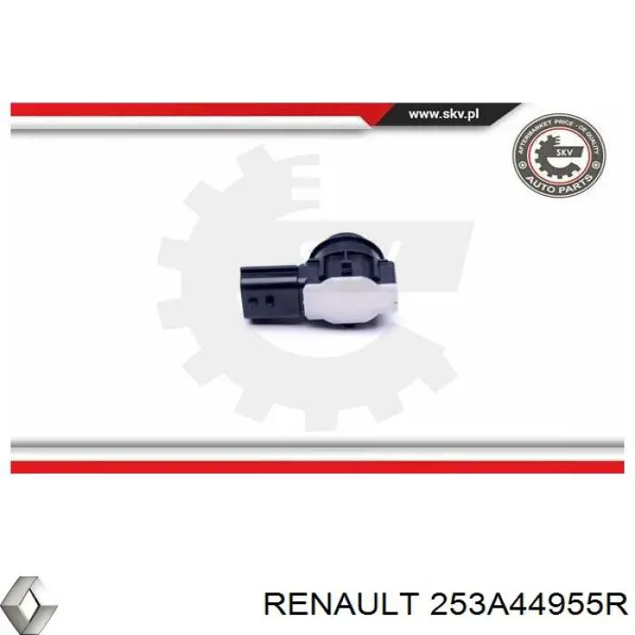 253A44955R Renault (RVI) Датчик сигнализации парковки (парктроник), передний/задний, боковой