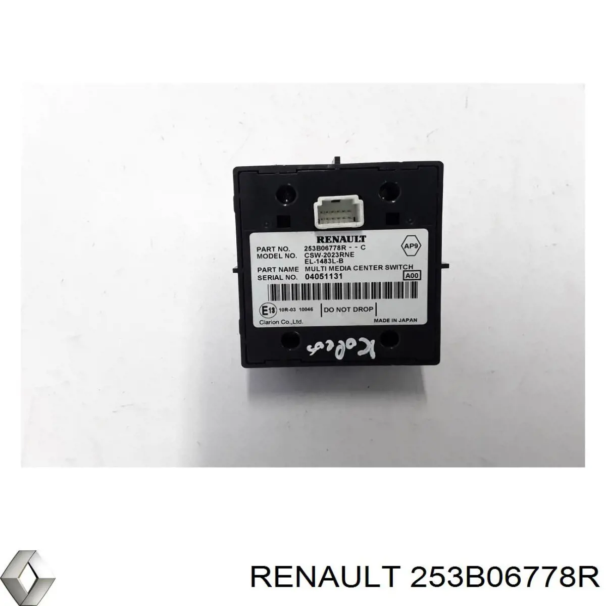  Renault (RVI) 253B06778R цена, от 56.93 USD