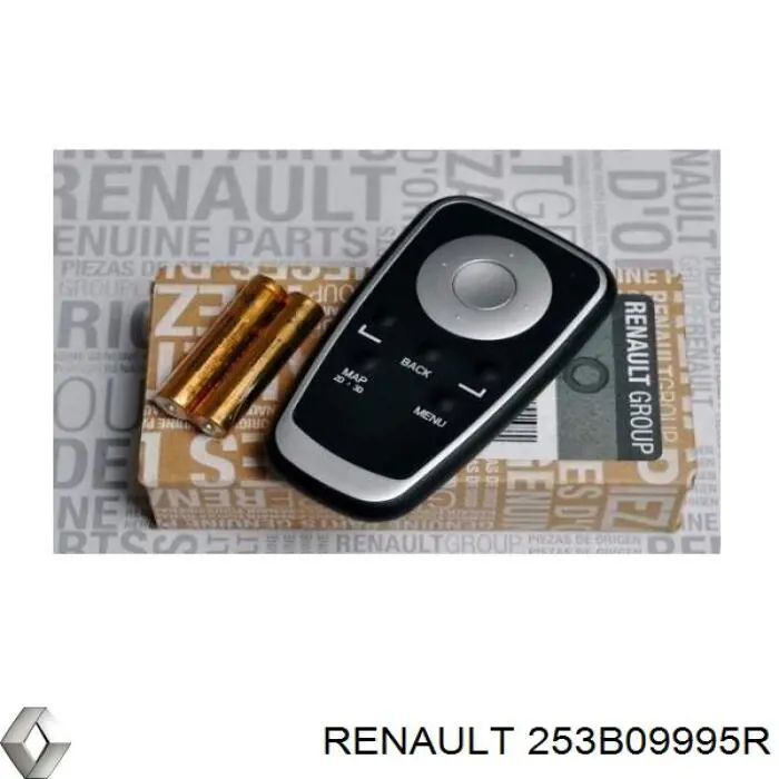 Пульт управления навигацией на Renault Fluence L3