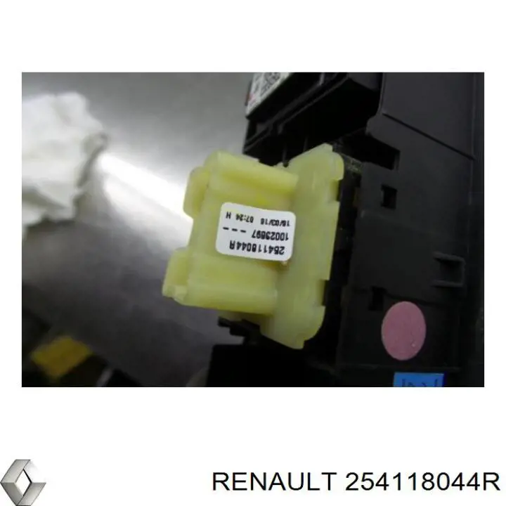 254118044R Renault (RVI) unidade de botões dianteira esquerda de controlo de elevador de vidro