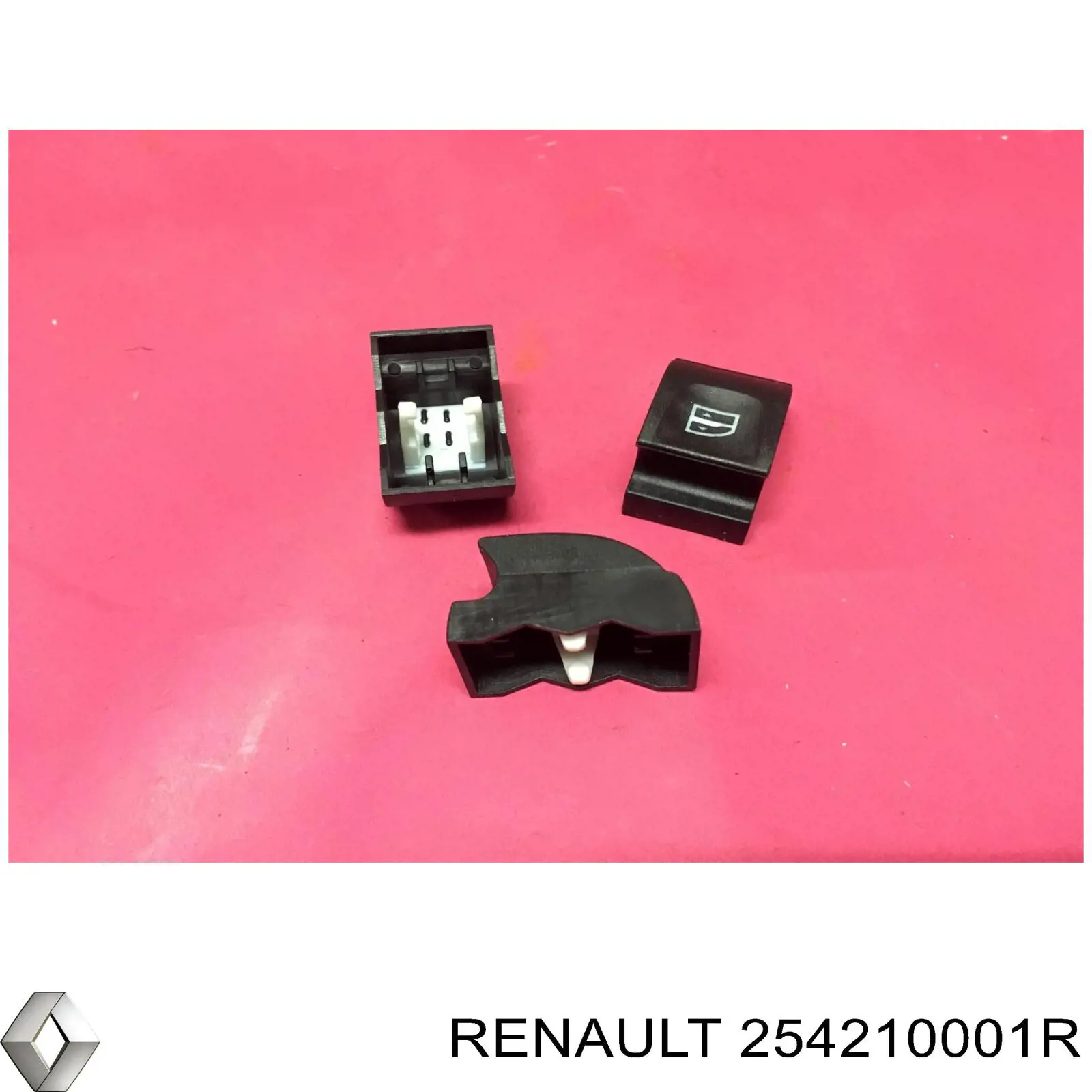 254210001R Renault (RVI) кнопка включения мотора стеклоподъемника передняя правая