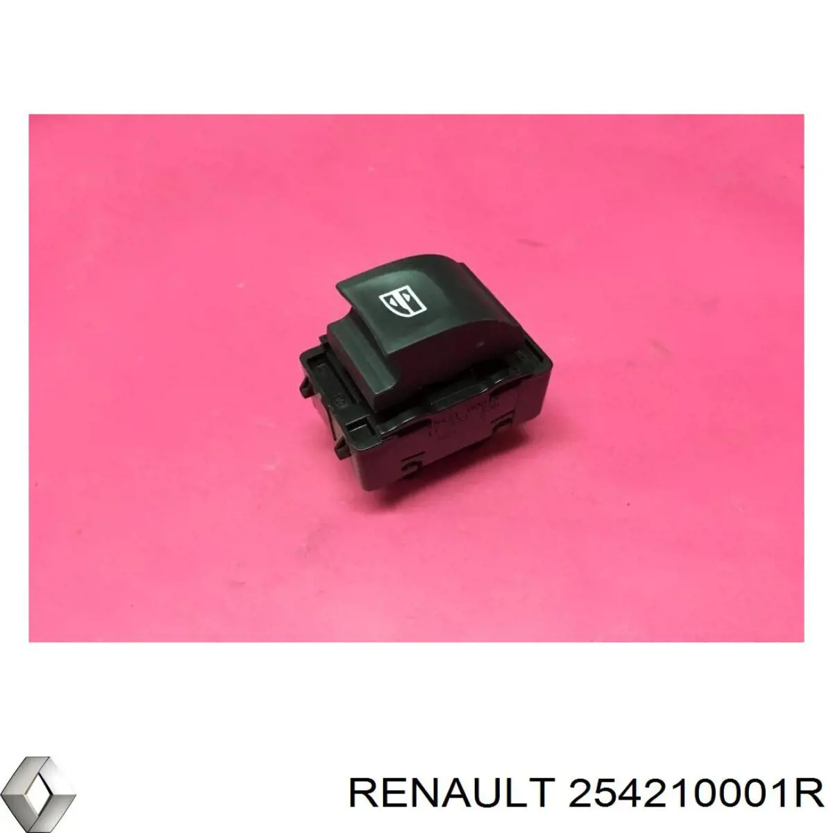 Botón de encendido, motor eléctrico, elevalunas, puerta delantera derecha 254210001R Renault (RVI)