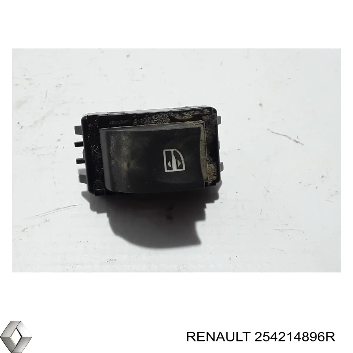 Кнопка включения мотора стеклоподъемника задняя правая Renault (RVI) 254214896R цена, от 6.37 USD