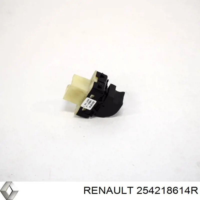 254218614R Renault (RVI) botão dianteiro direito de ativação de motor de acionamento de vidro