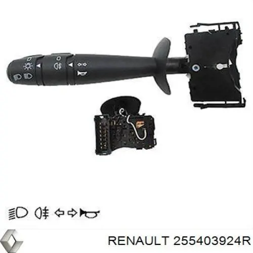 Переключатель подрулевой, левый Renault (RVI) 255403924R цена, от 152.72 USD