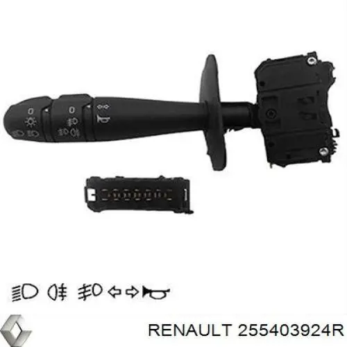 Левый подрулевой переключатель 255403924R Renault (RVI)