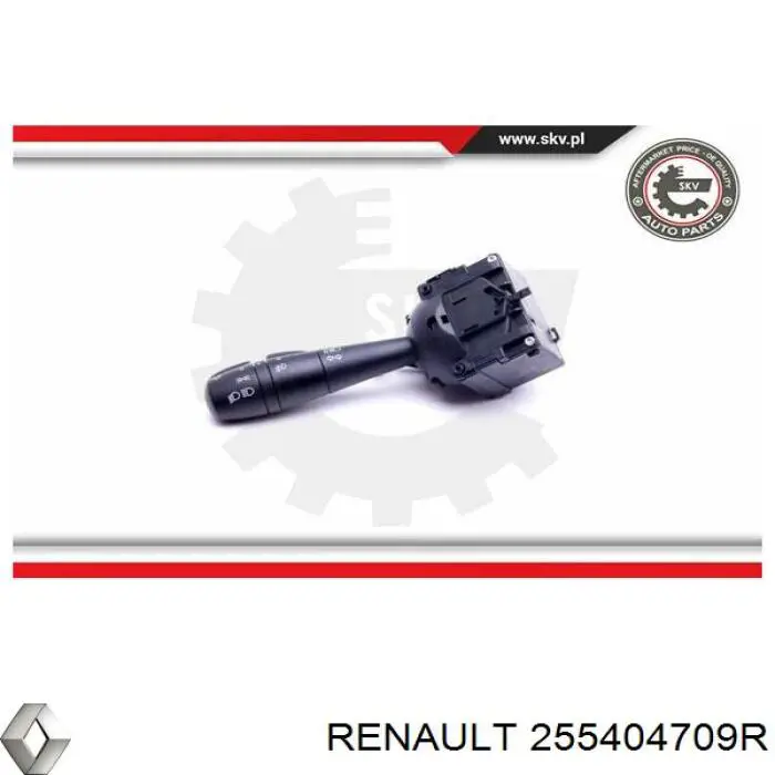 Переключатель подрулевой, левый Renault (RVI) 255404709R цена, от 28.82 USD