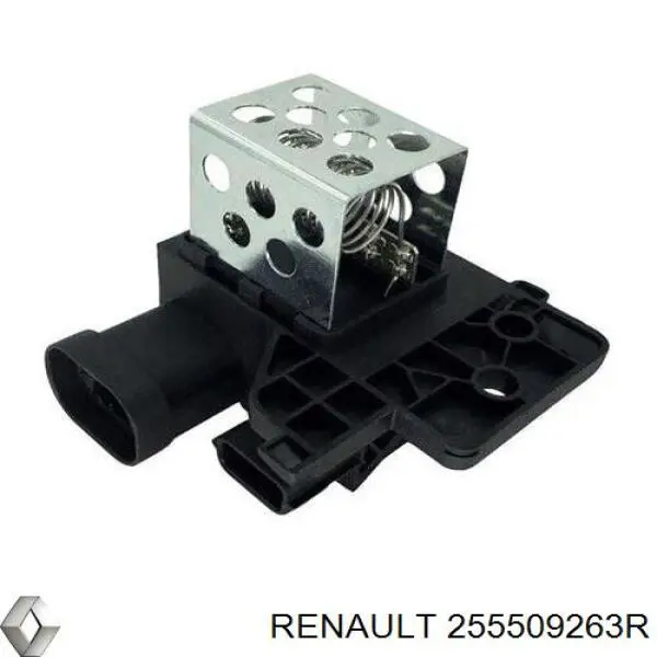 255509263R Renault (RVI) regulador de revoluções de ventilador de esfriamento (unidade de controlo)