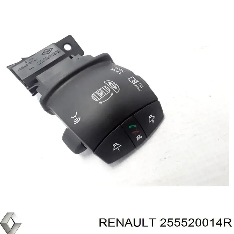 Переключатель подрулевой, управления аудио системой на Renault Scenic III 
