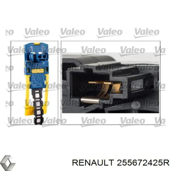 Шлейф руля 255672425R Renault (RVI)