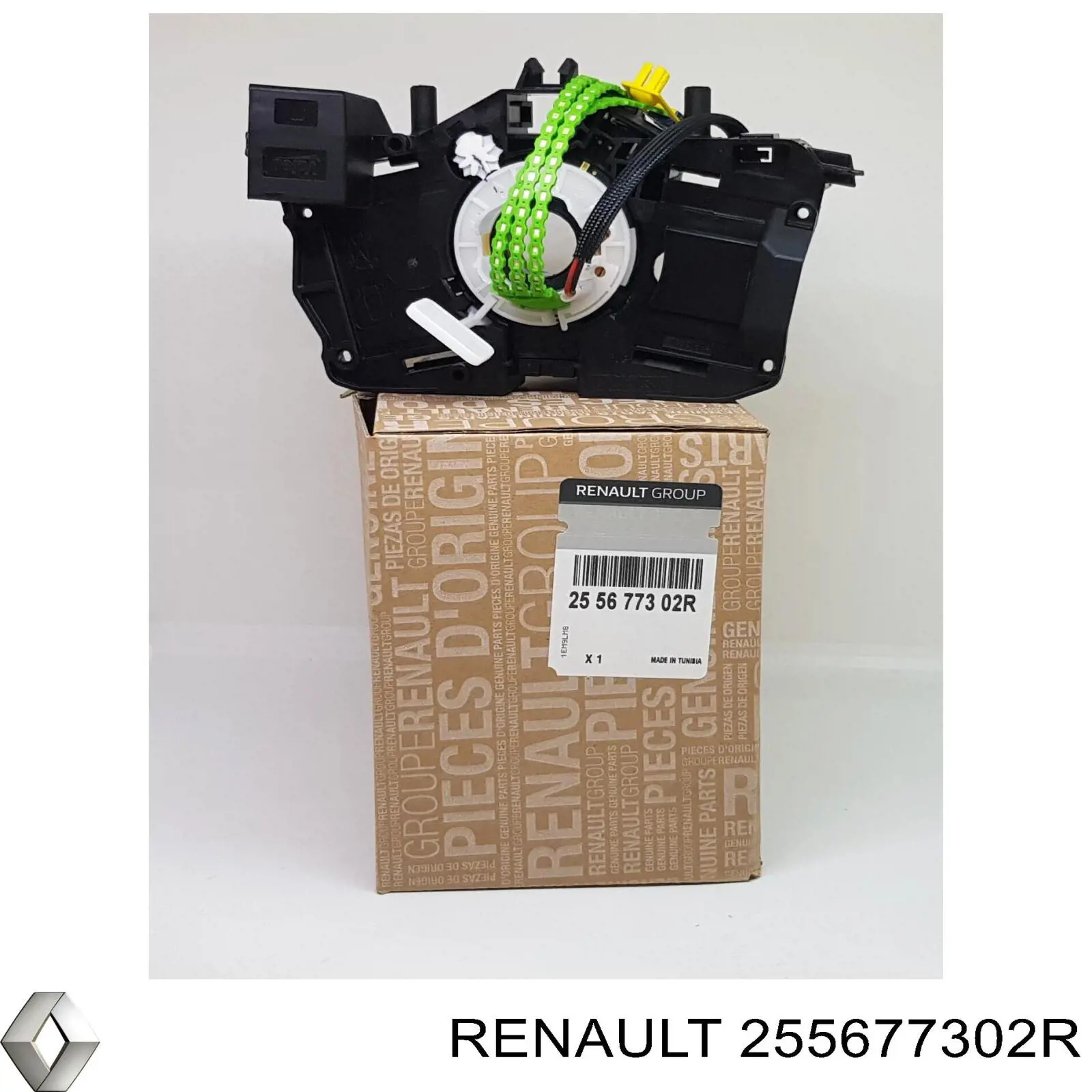 Купить 255677302R Renault (RVI) Шлейф Airbag