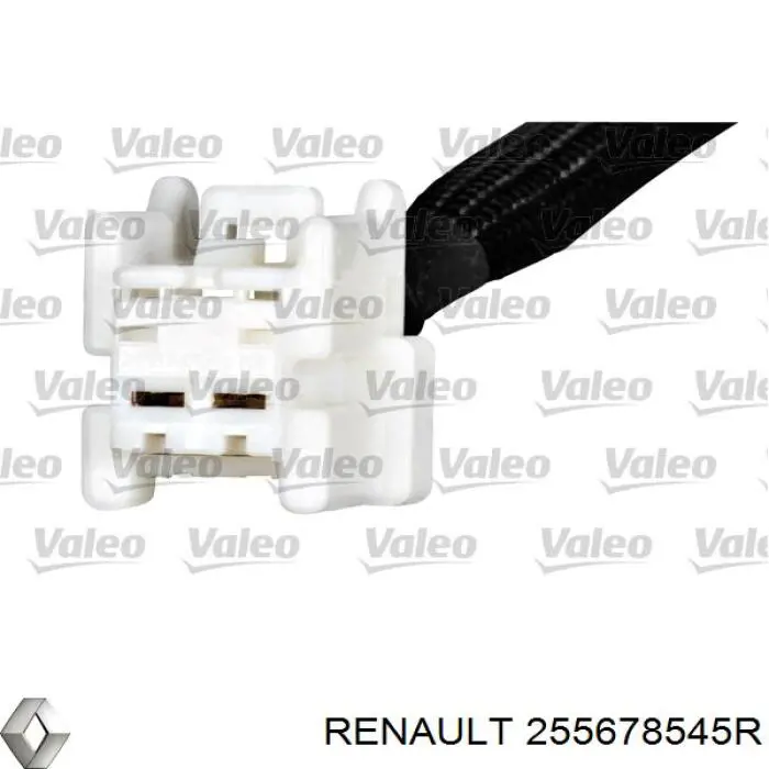 255678545R Renault (RVI) comutador instalado na coluna da direção, parte central
