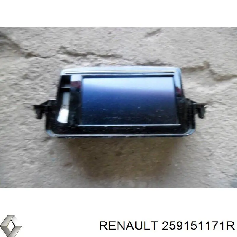 259151171R Renault (RVI) mostrador multifuncional