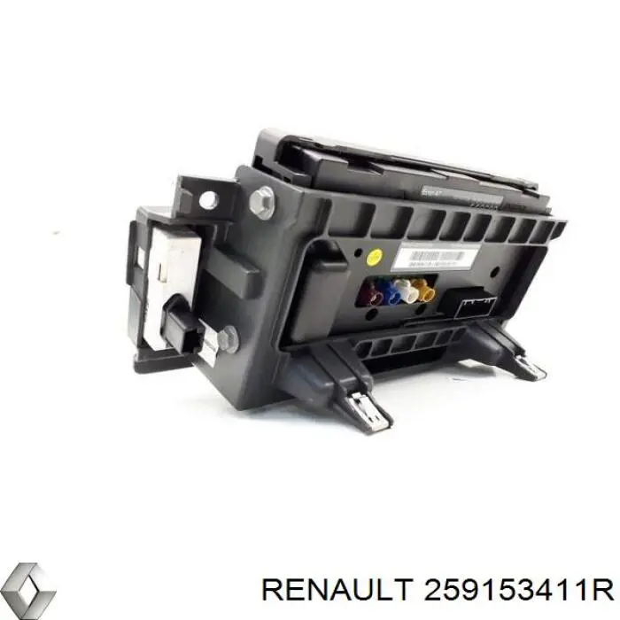 259153411R Renault (RVI) mostrador multifuncional